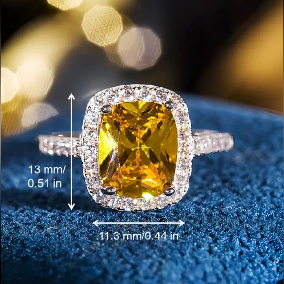 Beautiful pink amethyst sterling Silver ring - Picture 2 of 2